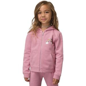 VANS Rainbow pink zip up hooded sweatshirt toddler 2T